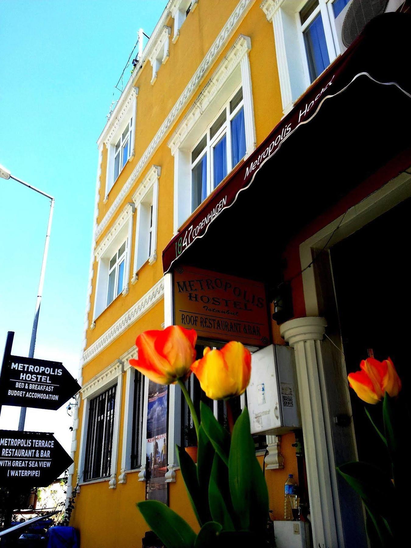 Metropolis Hostel & Guest House Istanbul Exterior foto